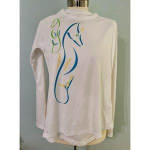 Bottom Crawlers Seahorse UV Sunscreen Shirt